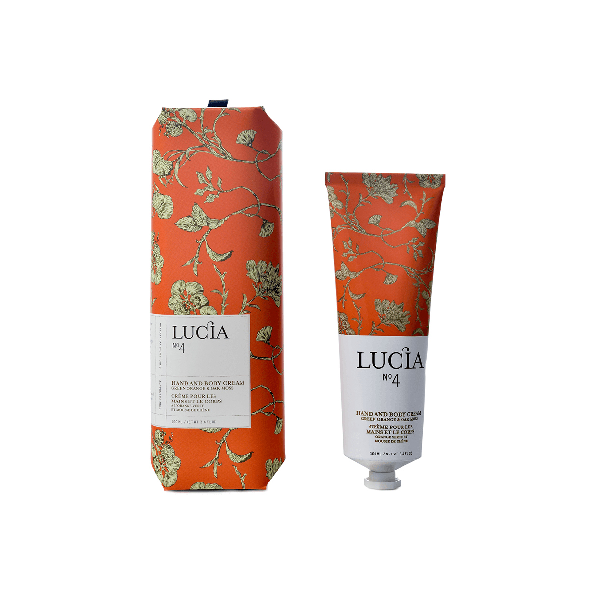 LUCIA N°4 Green Orange & Oak Moss Hand and Body Cream – The
