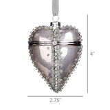 Heart Ornament, Glass