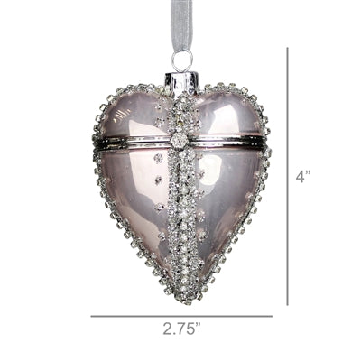 Heart Ornament, Glass