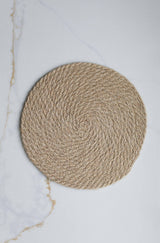 Farmhouse Simple Jute Charger