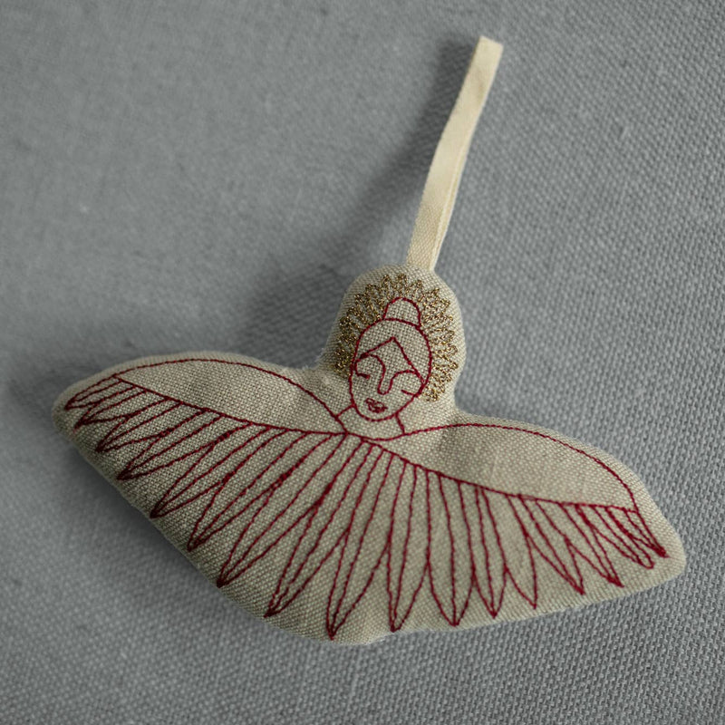 Cupid's Bow, Cotton & Lavender Ornament