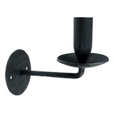 Ascot Taper Wall Sconce, Black