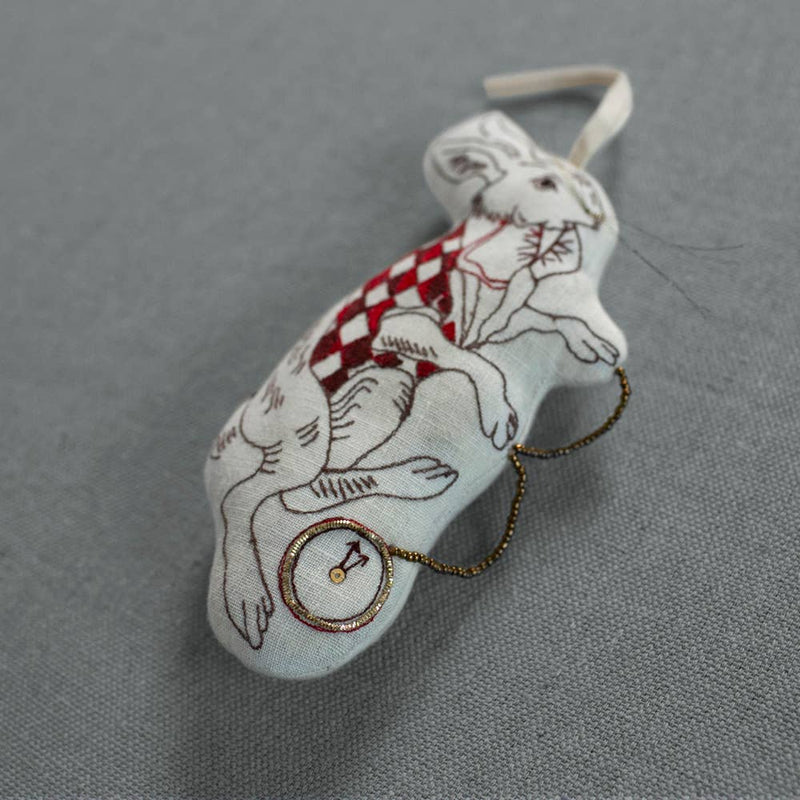 Handsome Hare, Rabbit, Cotton Ornament/Token