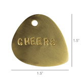 Brass Tag - Cheers
