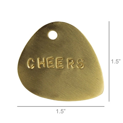 Brass Tag - Cheers