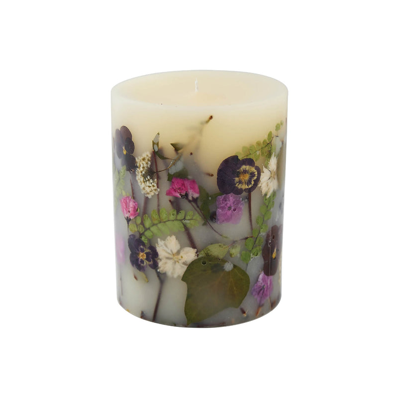 Medium (6.5"H x 5"D) Round Botanical Candle - Black Currant & Bay