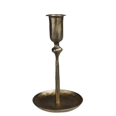 PERCY CANDLESTICK, BRASS - MED