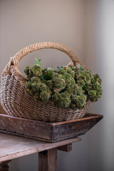 28"Dark Green Sedum Stem