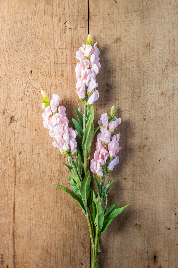 20.5" Pink Snapdragon Flower Stem