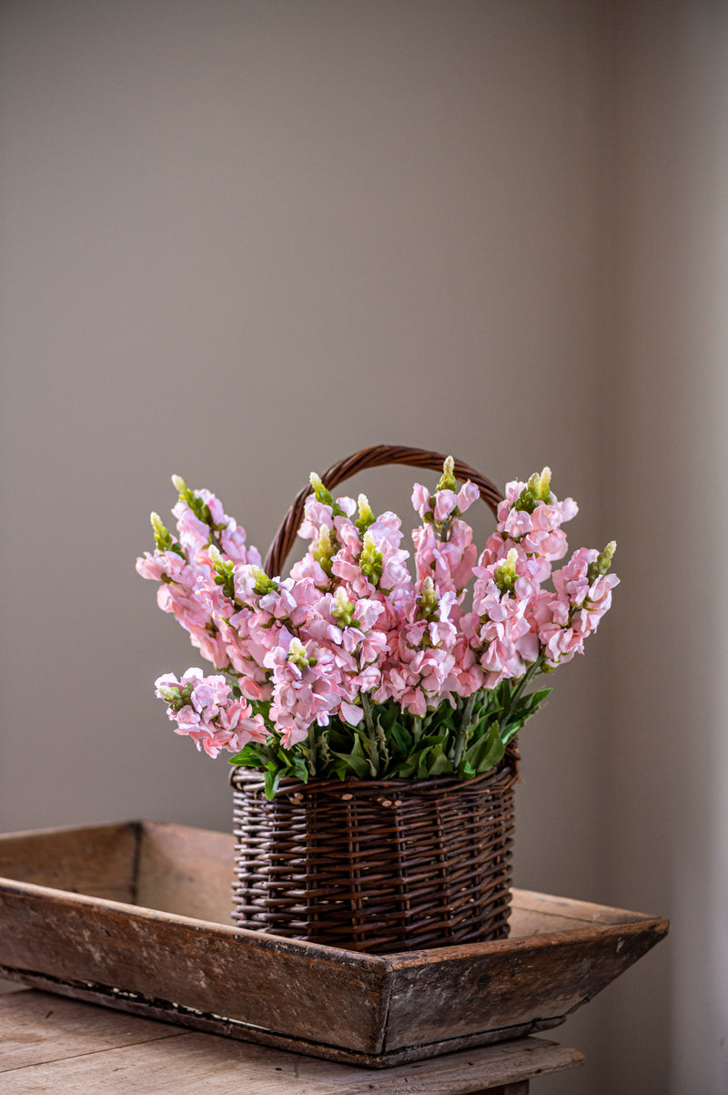 20.5" Pink Snapdragon Flower Stem