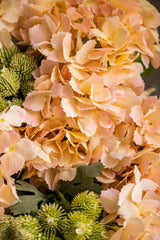 20 Inch Green Real Touch Hydrangea Spray