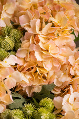20 Inch Green Real Touch Hydrangea Spray