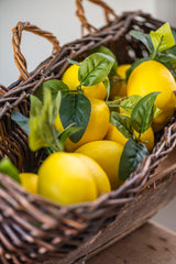 4.5" Lemon w/Foliage