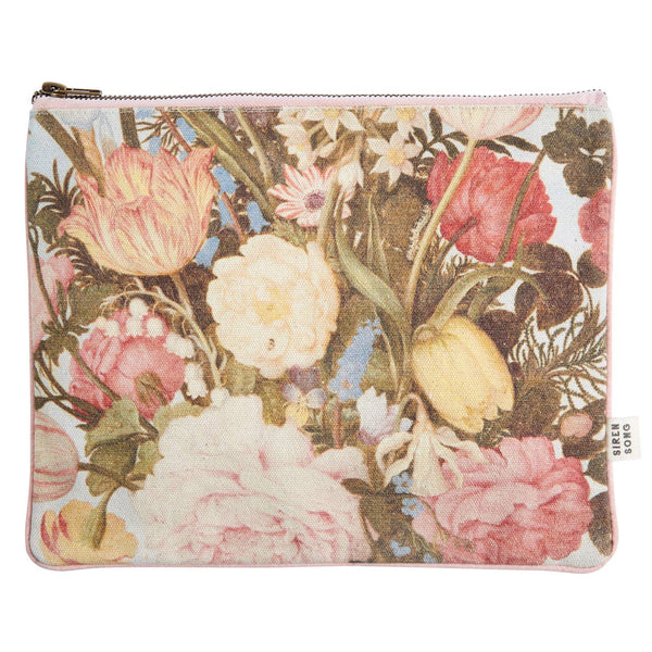 Bouquet/Wilde Canvas Pouch