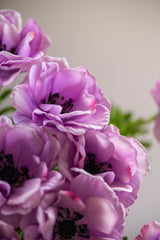 20.5"  Purple Real Touch Buttercup Wildflower