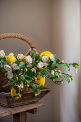 30" White Camellia Stem