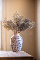 33 Inch Blue Berry Spray