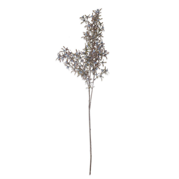33 Inch Blue Berry Spray