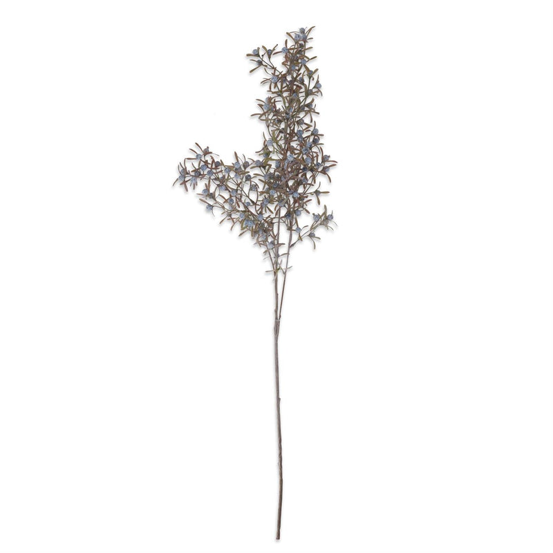 33 Inch Blue Berry Spray