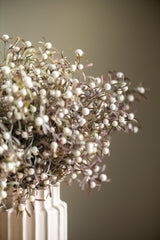 16 Inch White Berry Bundle (3 Stems)