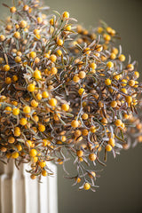 16 Inch Yellow Berry Bundle (3 Stems)