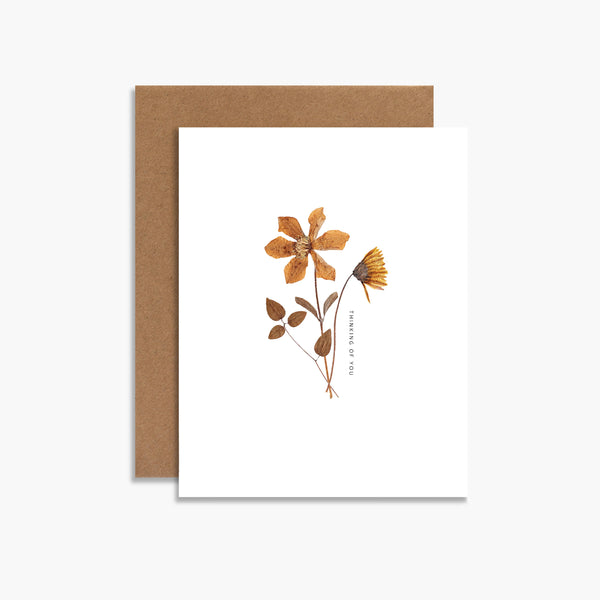 Thinking Of You Botanical Greeting Card