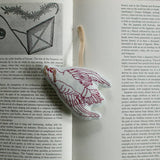 Noah Dove - Lavender & Cotton filled Ornament, Scented Token