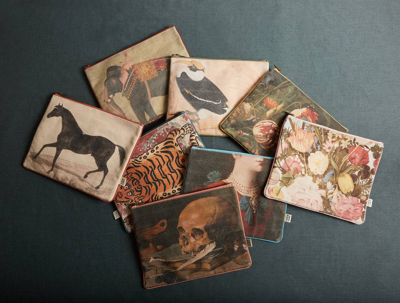 Bouquet/Wilde Canvas Pouch