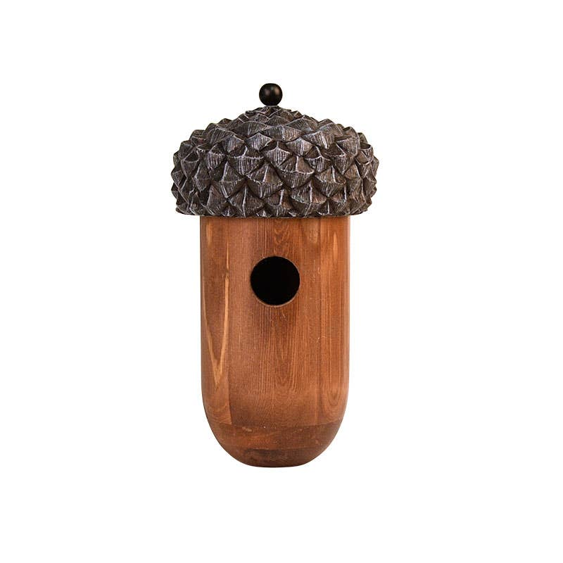 Acorn Bird House, Wood