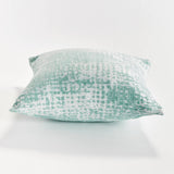 Hana Square Indoor-Outdoor Pillow 20", Teal Blue