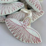 Cupid's Bow, Cotton & Lavender Ornament