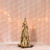 Feather Tree - Med - Gold Luster