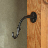 GAZEBO WALL HOOK - CAST IRON - ANTIQUE BLACK