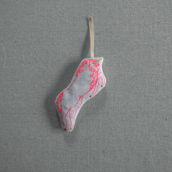 Magical Unicorn- Cotton & Lavender filled Ornament, Scented