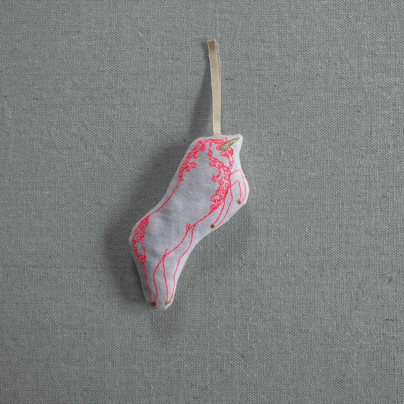 Magical Unicorn- Cotton & Lavender filled Ornament, Scented