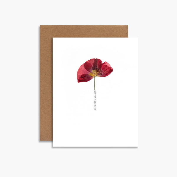 Better Together Botanical Card