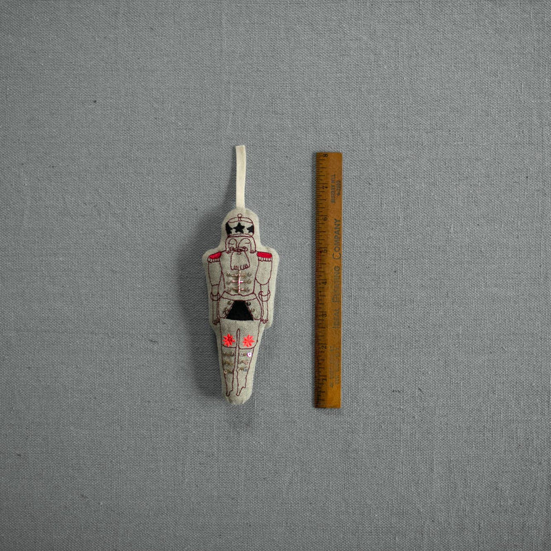 The Nutcracker, Cotton & Lavender filled Ornament, Token
