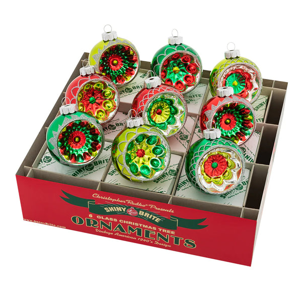 Holiday Splendor 9 Count 2.5" Reflector Rounds