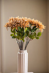 28.25 Inch Tan Real Touch Dahlia Stem