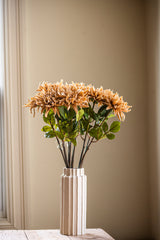 28.25 Inch Tan Real Touch Dahlia Stem