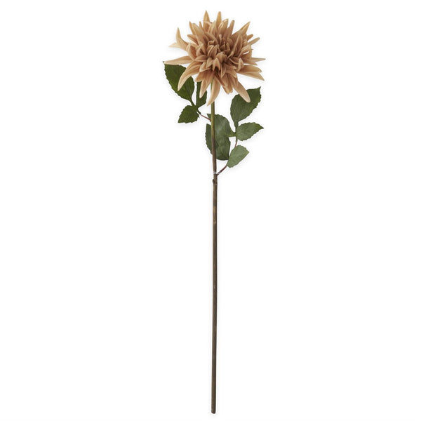 28.25 Inch Tan Real Touch Dahlia Stem