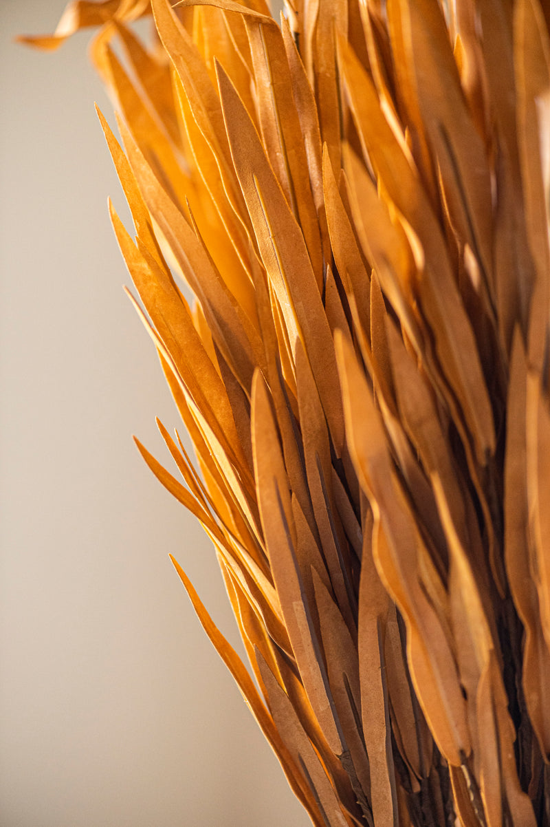 35 Inch Brown Eva Grass Stem