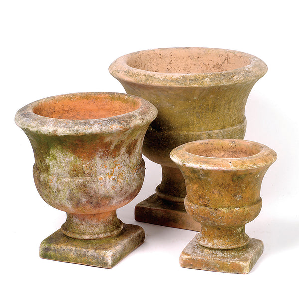 AMALFI  PLANTER LG AGED