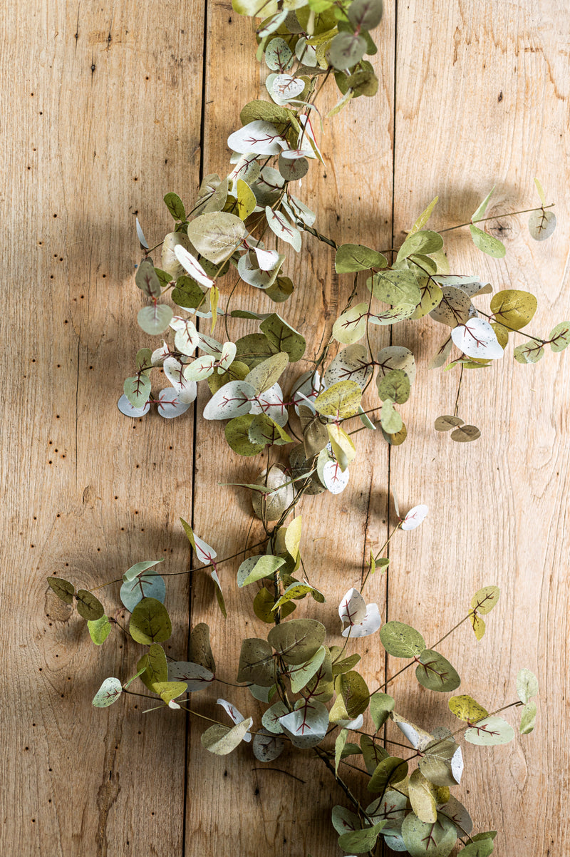 70 Inch Green Two-Tone Eucalyptus Garland