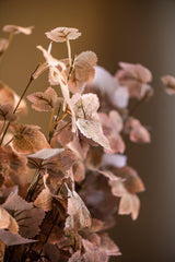 34 Inch Tan w/Green Maple Leaf Stem