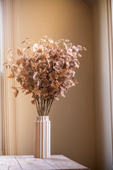 34 Inch Tan w/Green Maple Leaf Stem