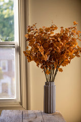 34 Inch Orange Maple Leaf Stem