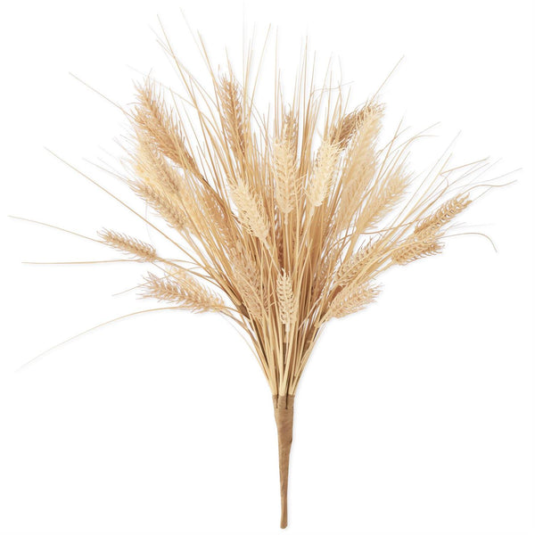 24 Inch Cream & Tan Wheat Bush