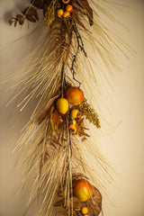 Yellow Long Needle Pine Fall Fruit Garland