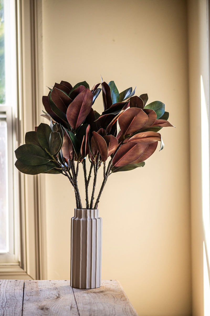 32 Inch Orange Magnolia Branch